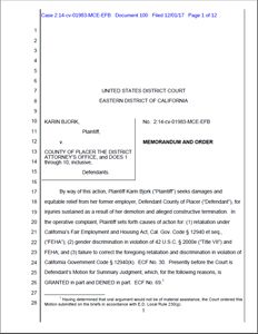 Thumbnail of Bjork v. Placer County DA's Office document